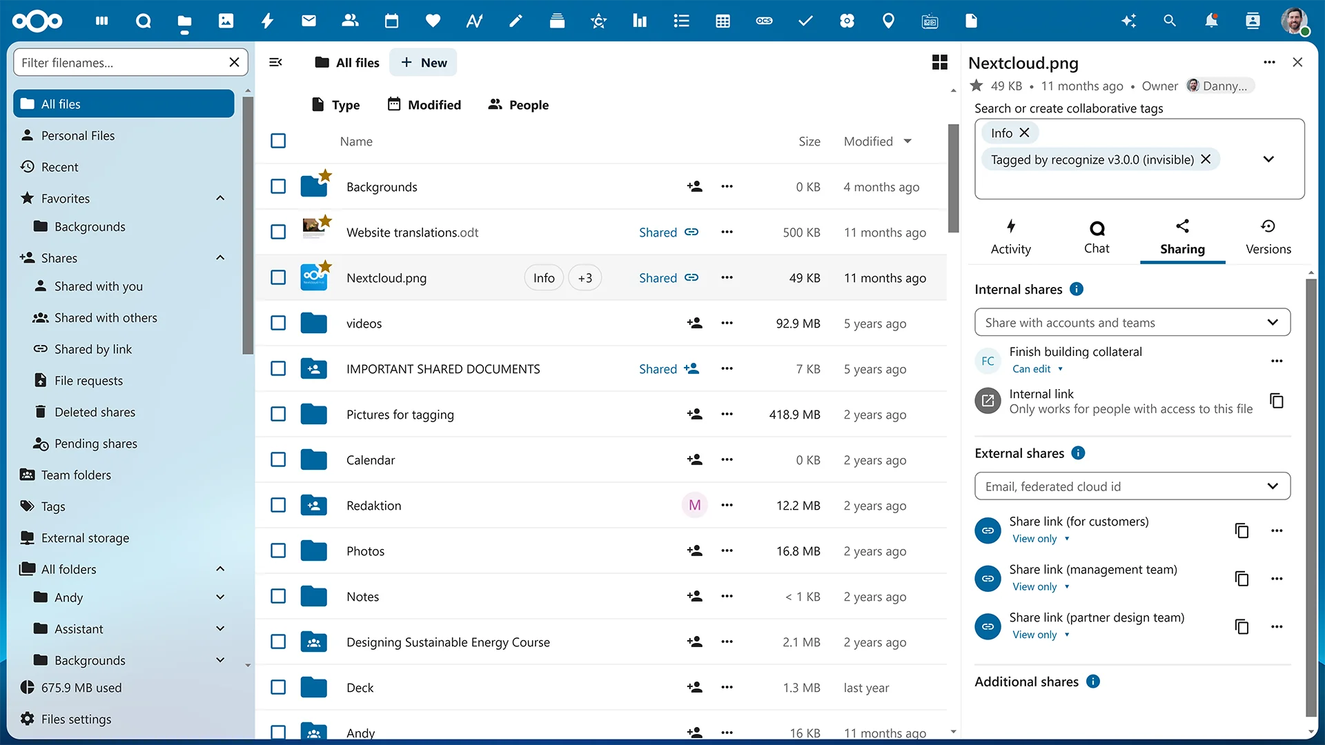 Prywatna chmura (Nextcloud)