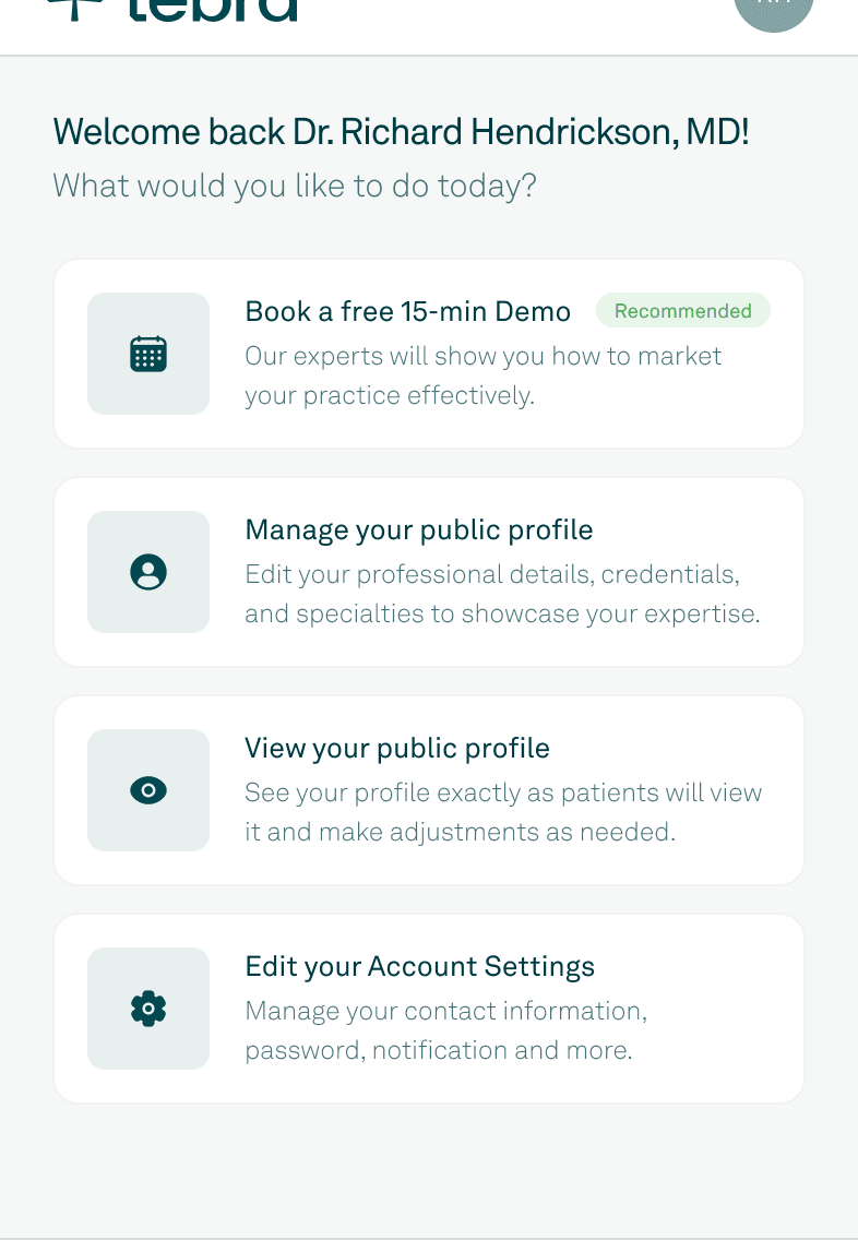 Tebra Care Connect